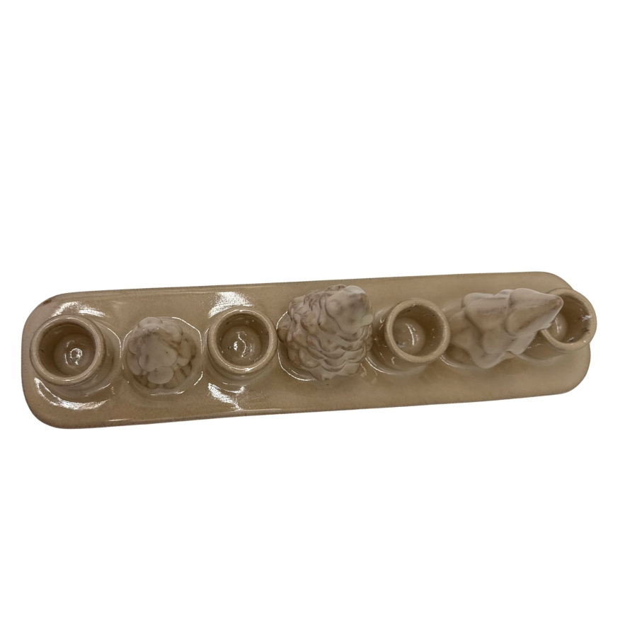 CANDLE HOLDER ADVENT HORIZON BEIGE