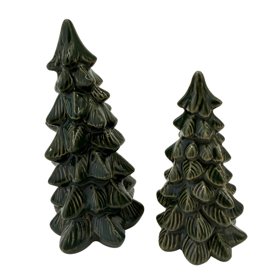DECORATION HORIZON PINE GREEN L