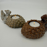 CANDLE HOLDER CHUBBY CHEEK BEIGE CANDLE HOLDER CHUBBY CHEEK BEIGE
