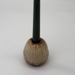 CANDLE HOLDER ACORN BEIGE CANDLE HOLDER ACORN BEIGE