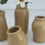 MINI VASE WONKY 4set OCRA MINI VASE WONKY 4set OCRA