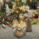 MINI VASE WONKY 4set OCRA MINI VASE WONKY 4set OCRA