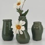 MINI VASE WONKY 4set GREEN MINI VASE WONKY 4set GREEN