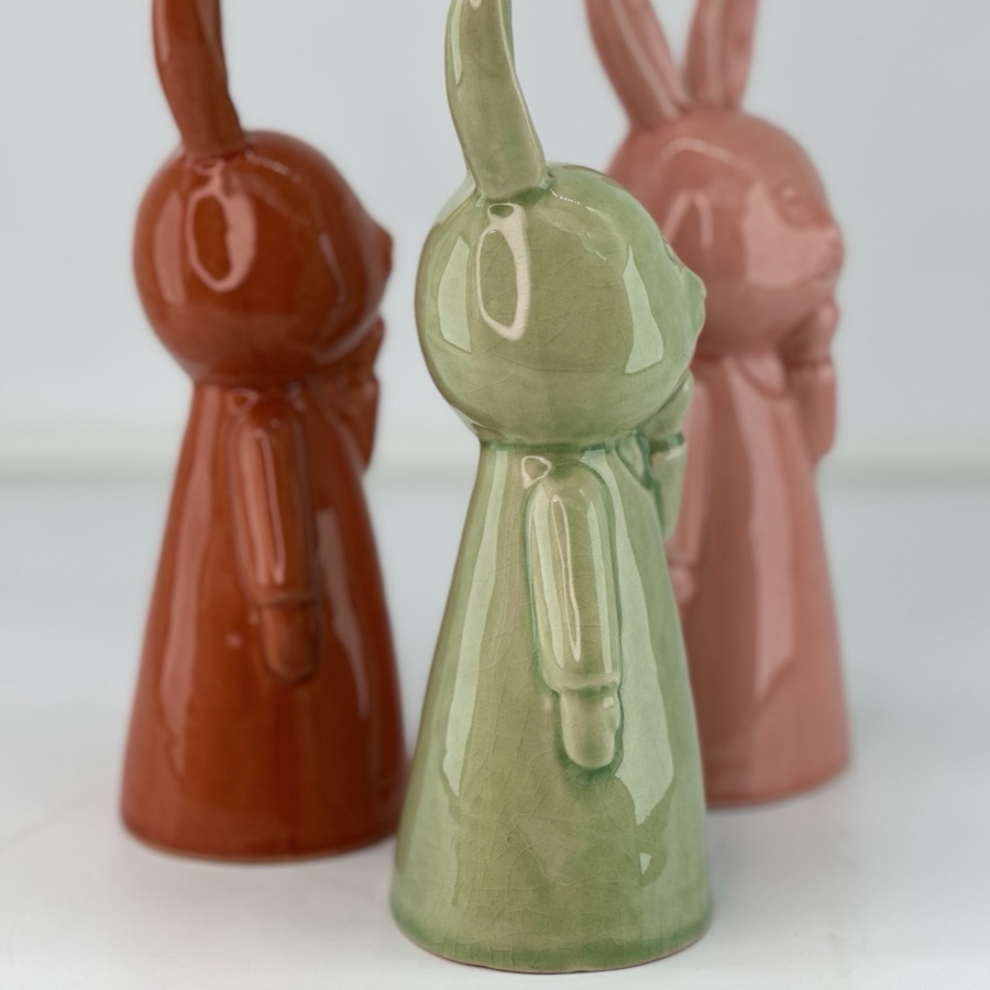 DECORATION RABBIT HYMN PINK