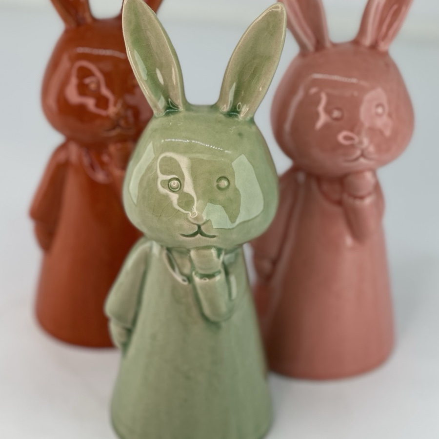 DECORATION RABBIT HYMN PINK