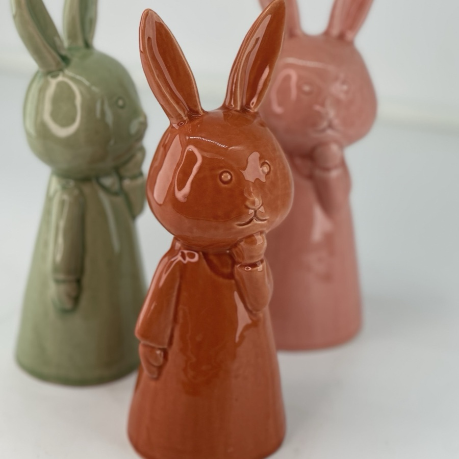 DECORATION RABBIT HYMN ORANGE