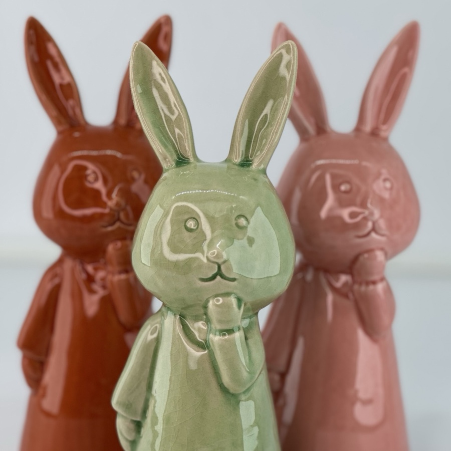 DECORATION RABBIT HYMN GREEN