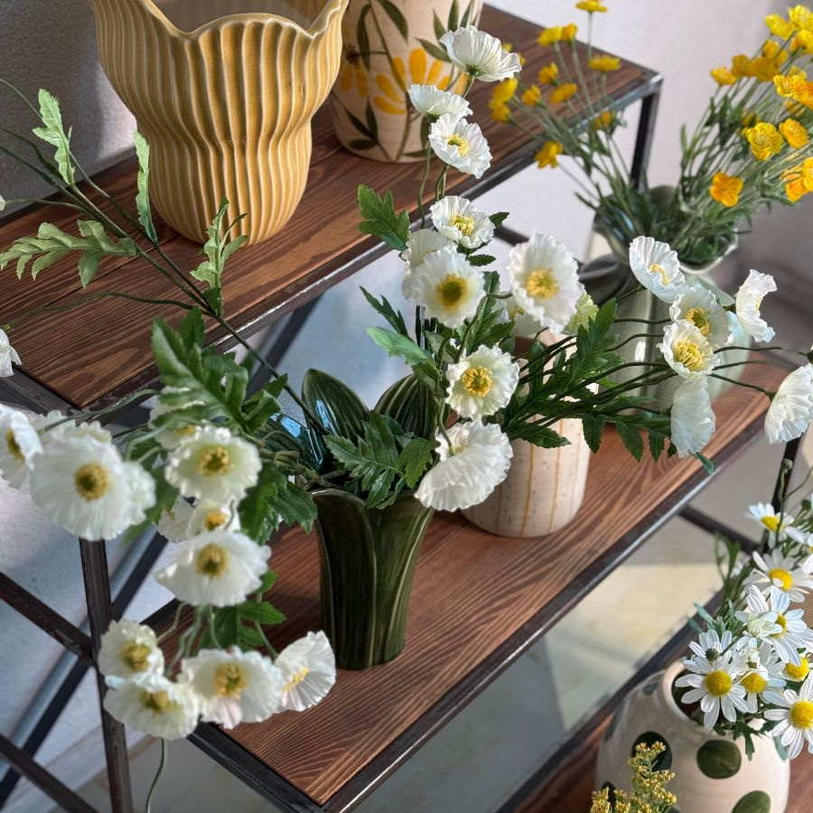 POT BLOMSTER YELLOW S