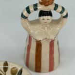 CANDLE HOLDER LADY CANDLE HOLDER LADY