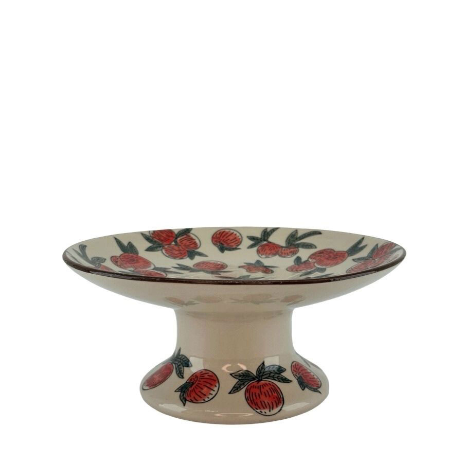 CAKE PLATE POMEGRANATE L