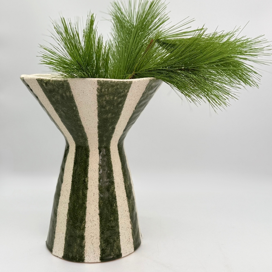 VASE WILLOW GREEN