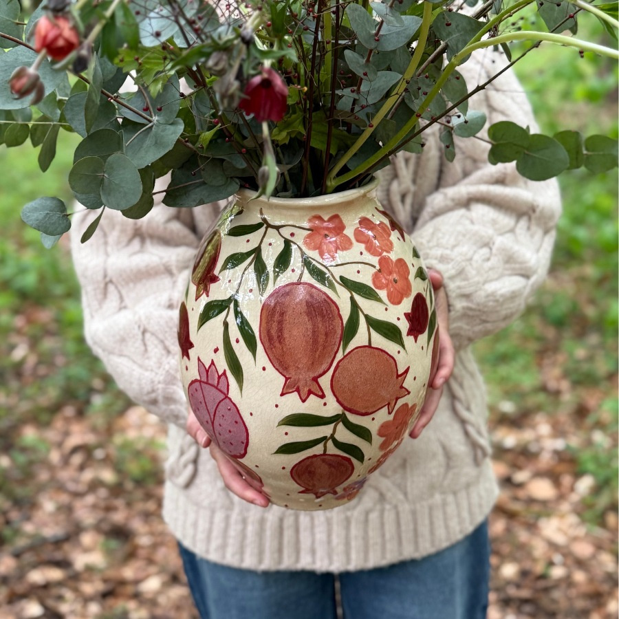 VASE POME L