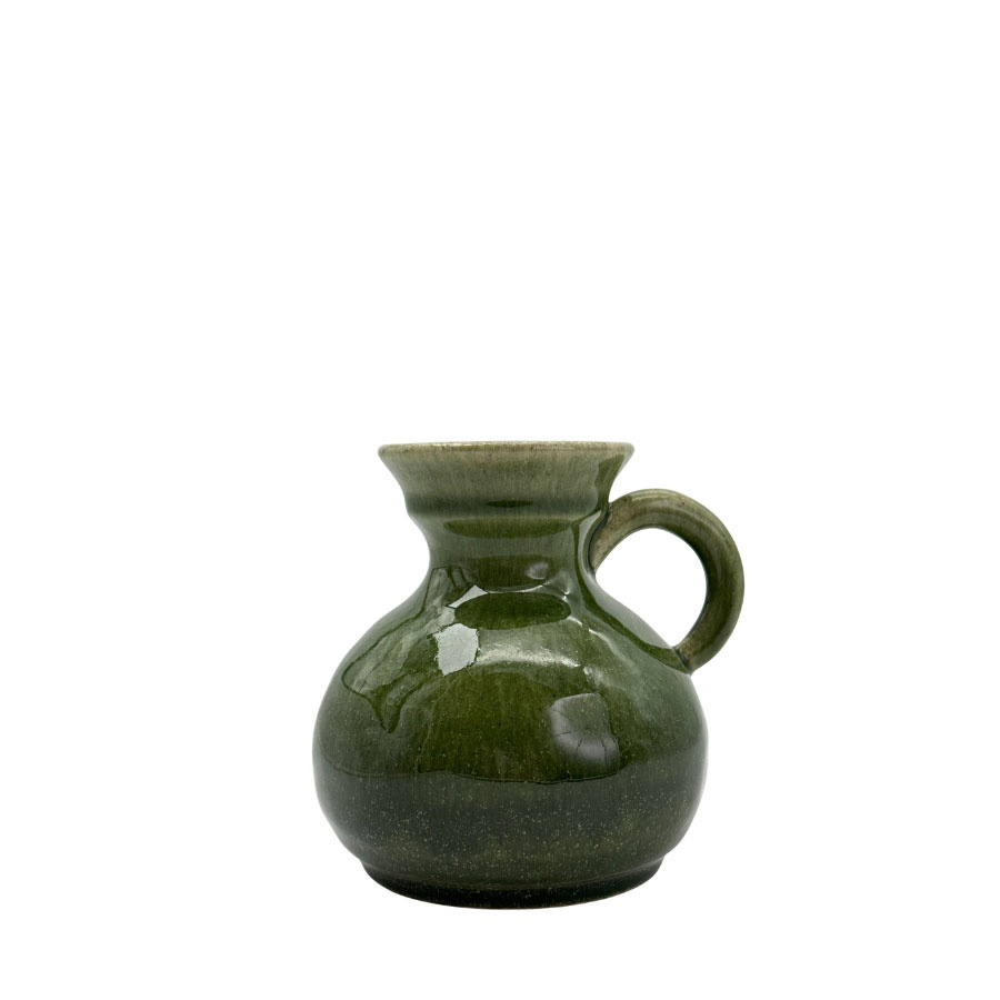 CANDLE HOLDER MOSSY GREEN