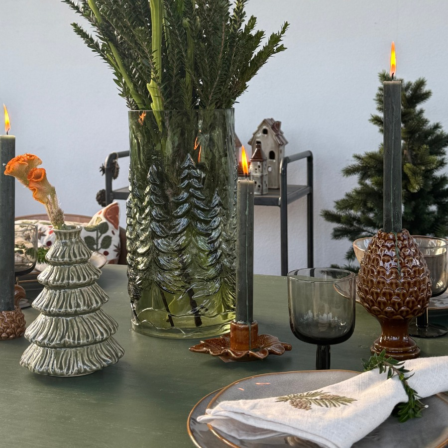 CANDLE HOLDER YAMA TREE L