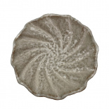 BOWL CHA STRIPED CREAM S BOWL CHA STRIPED CREAM S