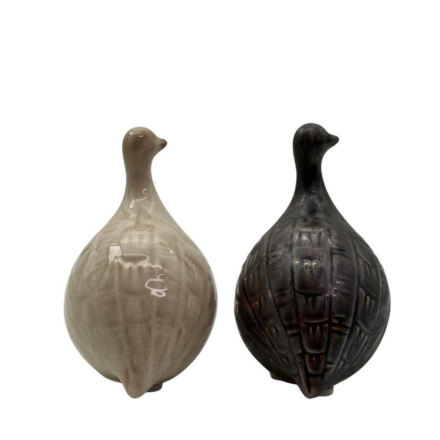 DECORATION PEARL HEN AIKO SNOW S
