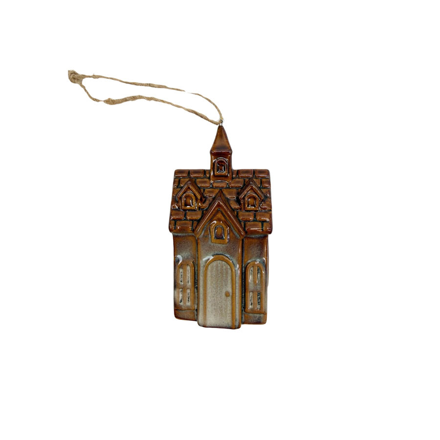 ORNAMENT TINY HOUS CHIMNEY