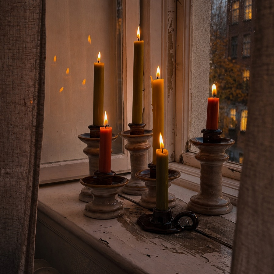 CANDLE HOLDER COTTAGE L