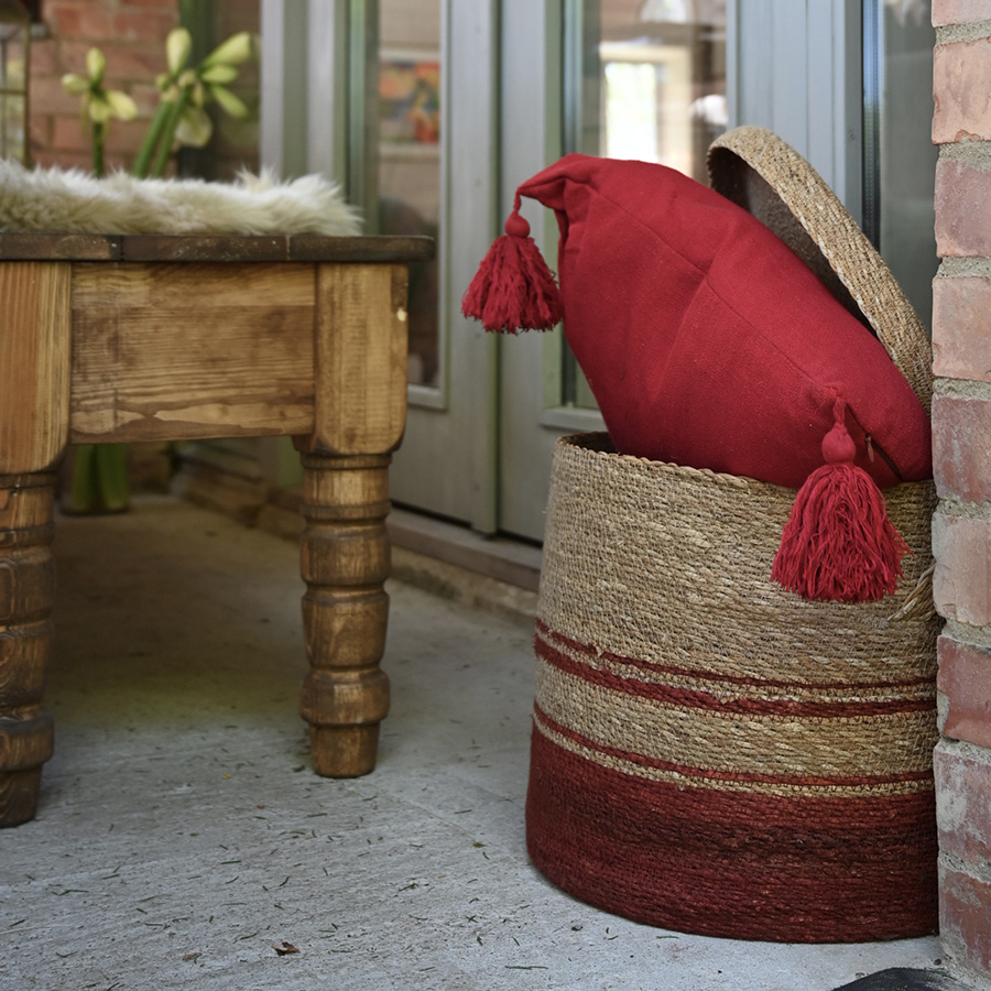 BASKET METI w.LID 3set