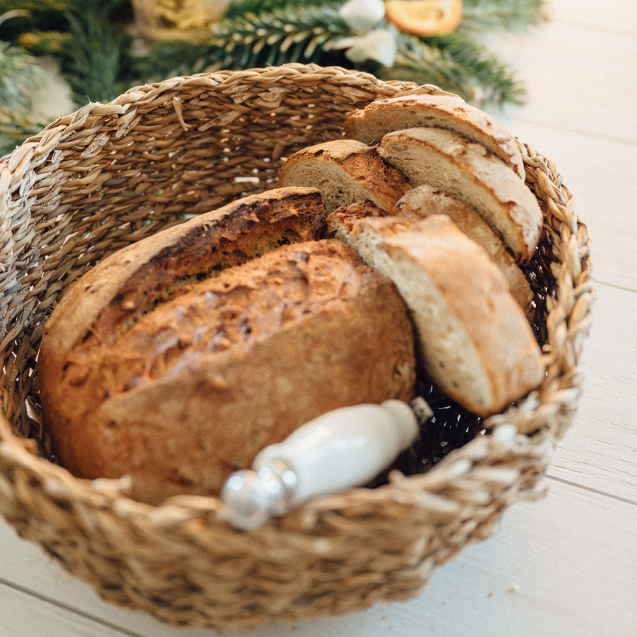 BASKET CHARI ROUND 3/SET