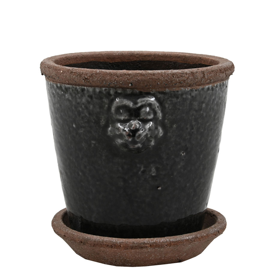 POT LION SMALL BLACK