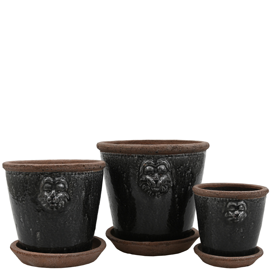 POT LION SMALL BLACK