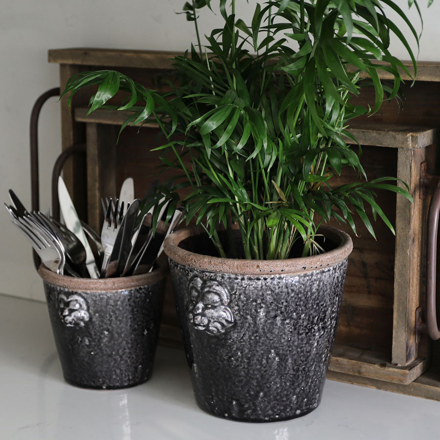 POT LION SMALL BLACK