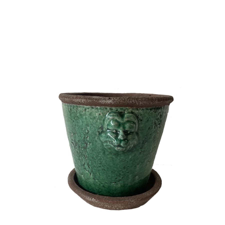 POT LION MEDIUM GREEN