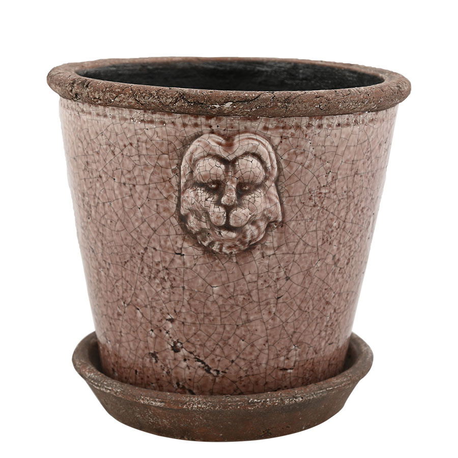 POT LION LARGE PURPLE