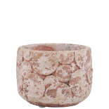 POT FOSSIL PINK SMALL