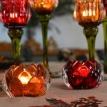 CANDLE HOLDER PROTEA mini LIGHT-YELLOW CANDLE HOLDER PROTEA mini LIGHT-YELLOW