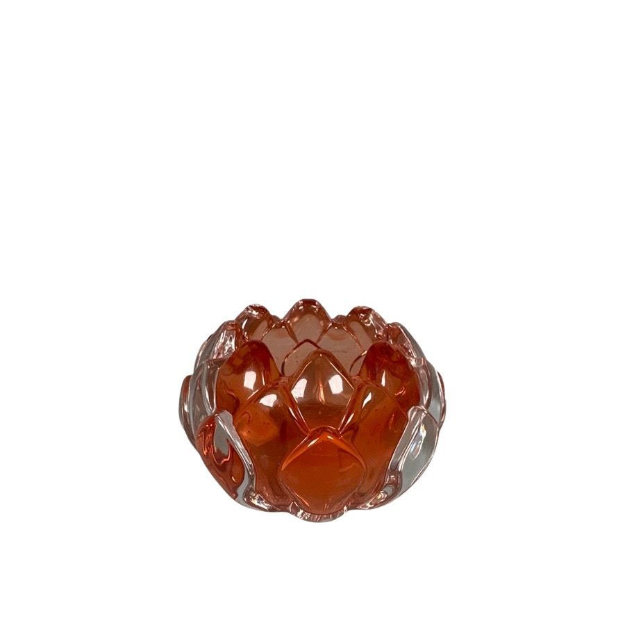 CANDLE HOLDER PROTEA mini ORANGE