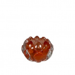 CANDLE HOLDER PROTEA mini ORANGE CANDLE HOLDER PROTEA mini ORANGE