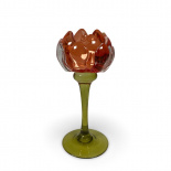 CANDLE HOLDER PROTEA ORANGE S CANDLE HOLDER PROTEA ORANGE S