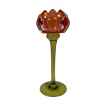 CANDLE HOLDER PROTEA ORANGE L CANDLE HOLDER PROTEA ORANGE L