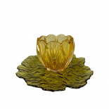 CANDLE HOLDER NYMPHAEA YELLOW CANDLE HOLDER NYMPHAEA YELLOW