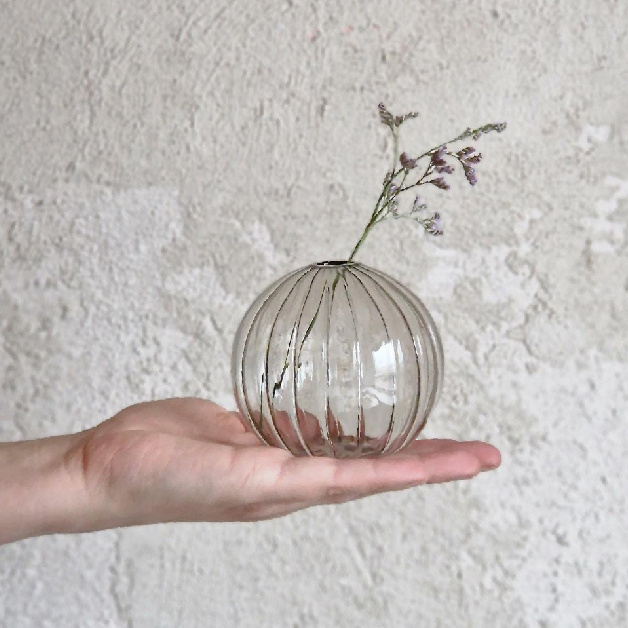 MINI VASE SYBIL LIGHT GREY