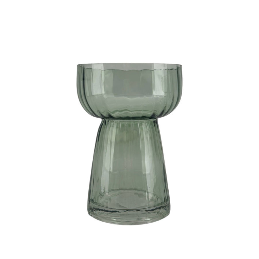 GLASS VASE AMI MINT L