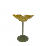 CANDLE HOLDER PETAL YELLOW S CANDLE HOLDER PETAL YELLOW S