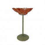 CANDLE HOLDER PETAL ORANGE L CANDLE HOLDER PETAL ORANGE L