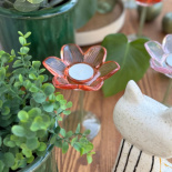 CANDLE HOLDER PETAL ORANGE S CANDLE HOLDER PETAL ORANGE S