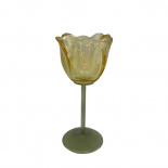 CANDLE HOLDER TULIA YELLOW S CANDLE HOLDER TULIA YELLOW S