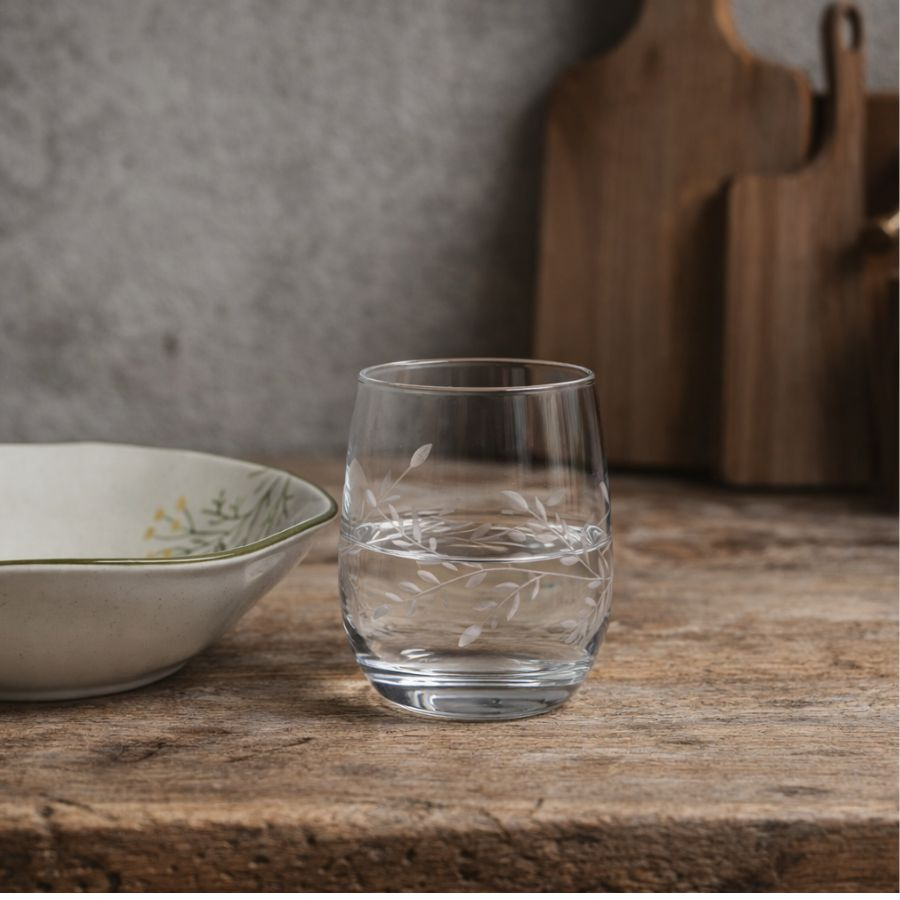 LORRAINE WATER GLASS