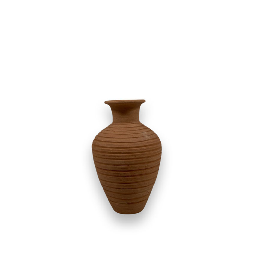 TERRACOTTA MINIVASE DEA