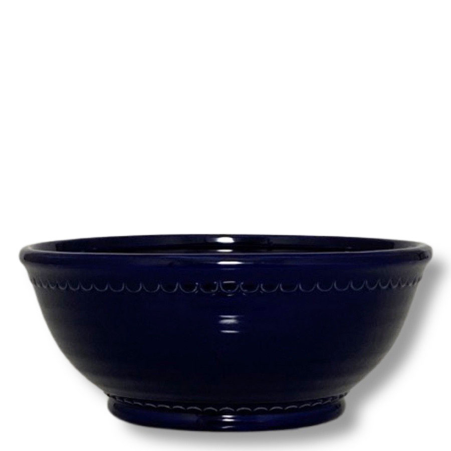 BOWL TERRA BLUE GLAZE LARGE