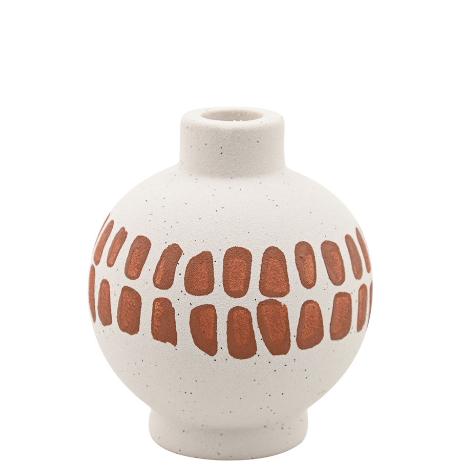 CANDLE HOLDER KLANG SMALL WHITE