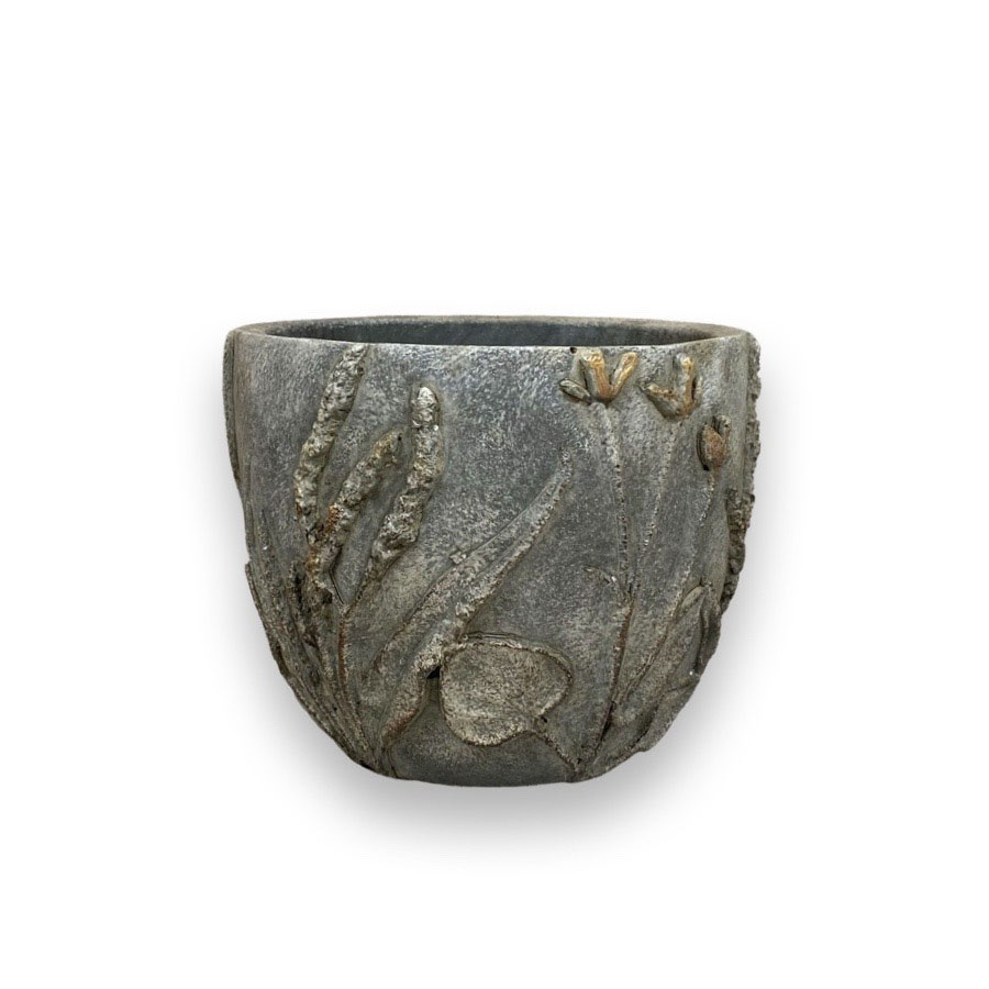 POT BUTTERCUP GREY SMALL