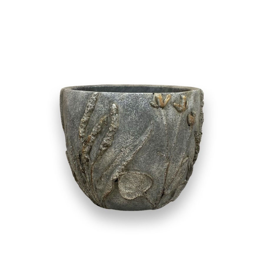 POT BUTTERCUP GREY MEDIUM