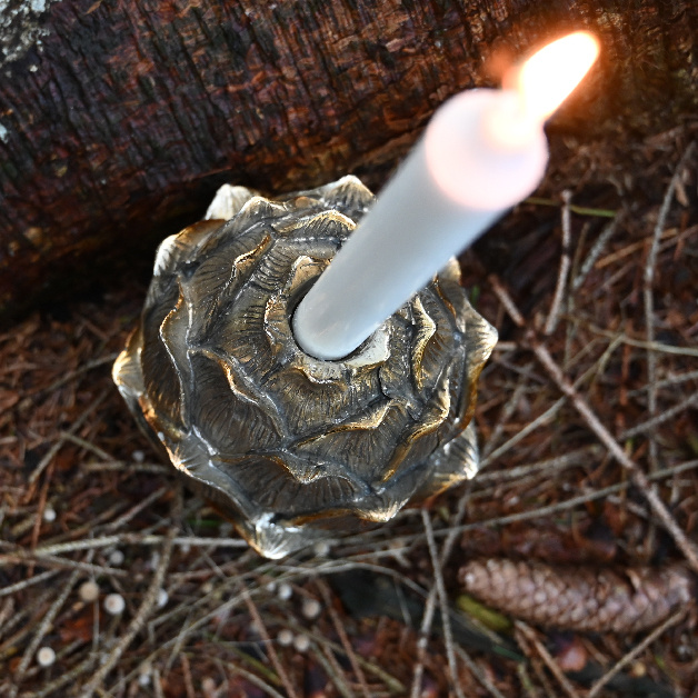 CANDLE HOLDER ARCHI GOLD