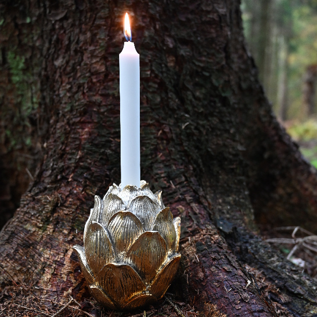 CANDLE HOLDER ARCHI GOLD